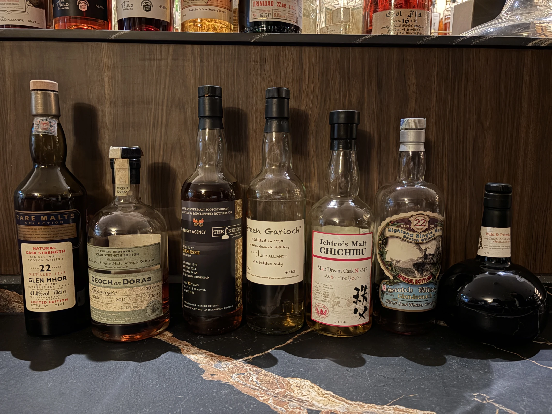 Whisky bottle group, IMG 3278