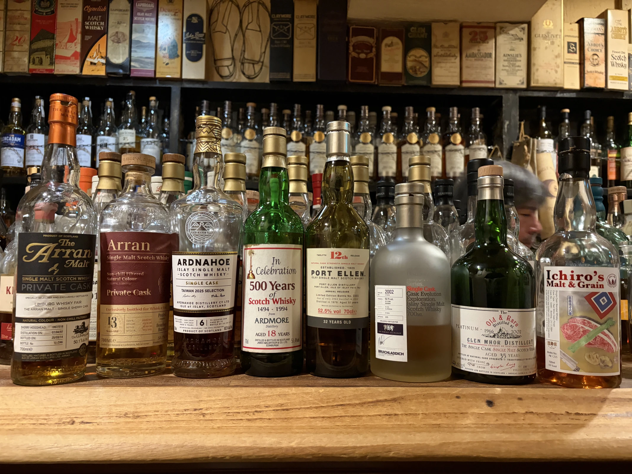 Whisky bottle group, IMG 8096