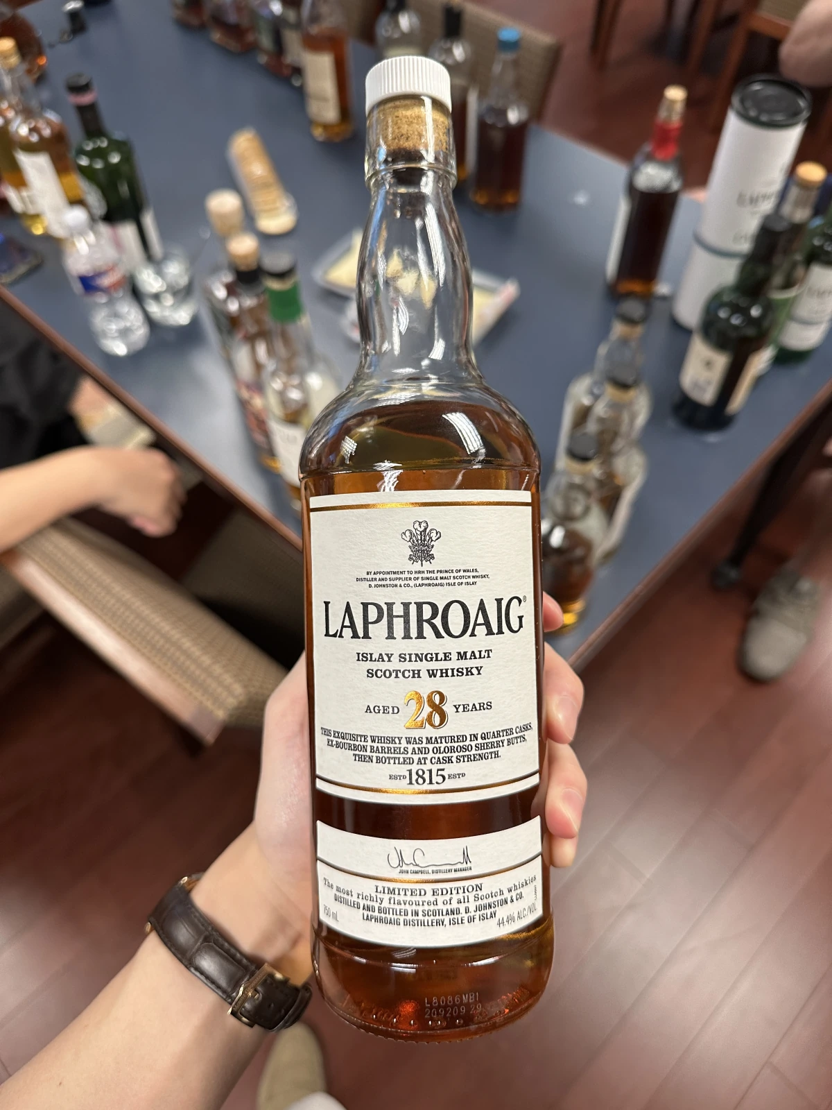 Laphroaig 28 Year bottle
