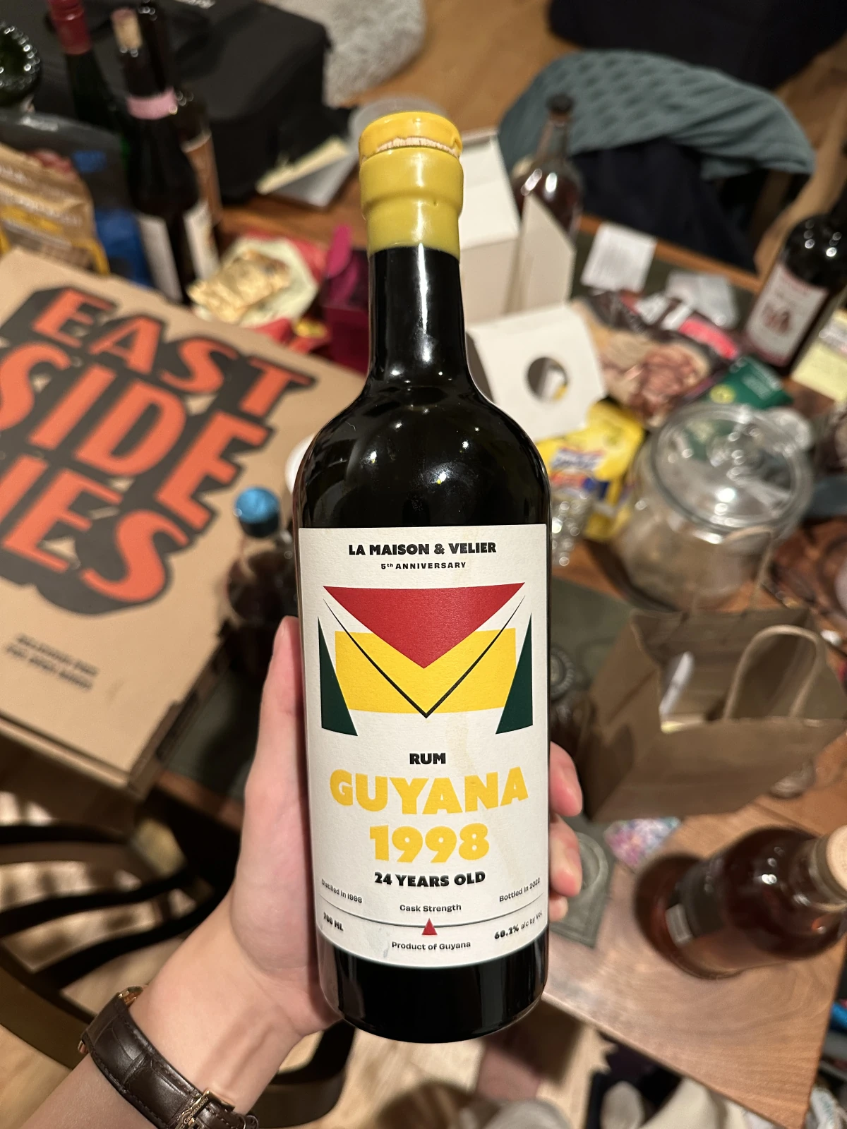 Guyana Rum 1998 bottle