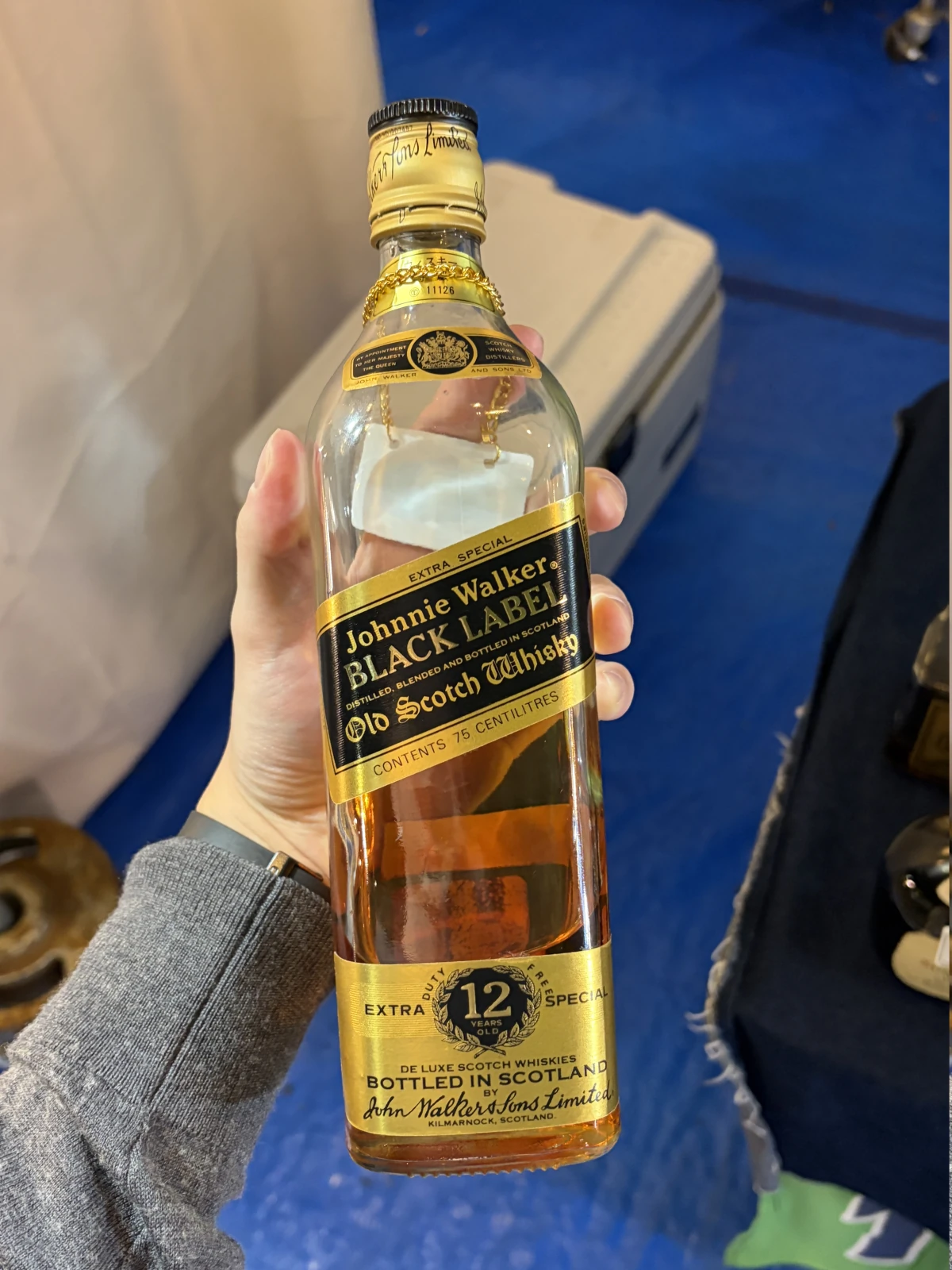 Johnnie Walker Black 1980s bottle