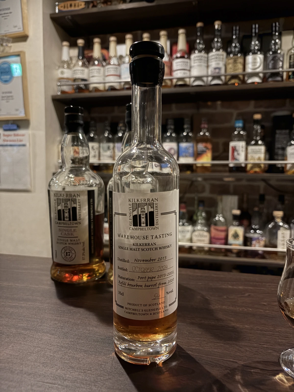 Kilkerran Handfilled 2013 bottle