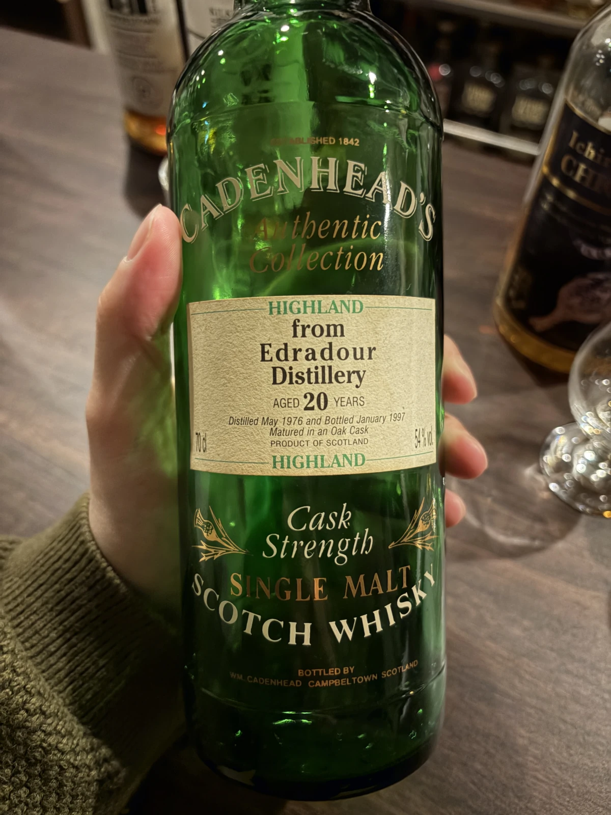 Edradour 1976 bottle