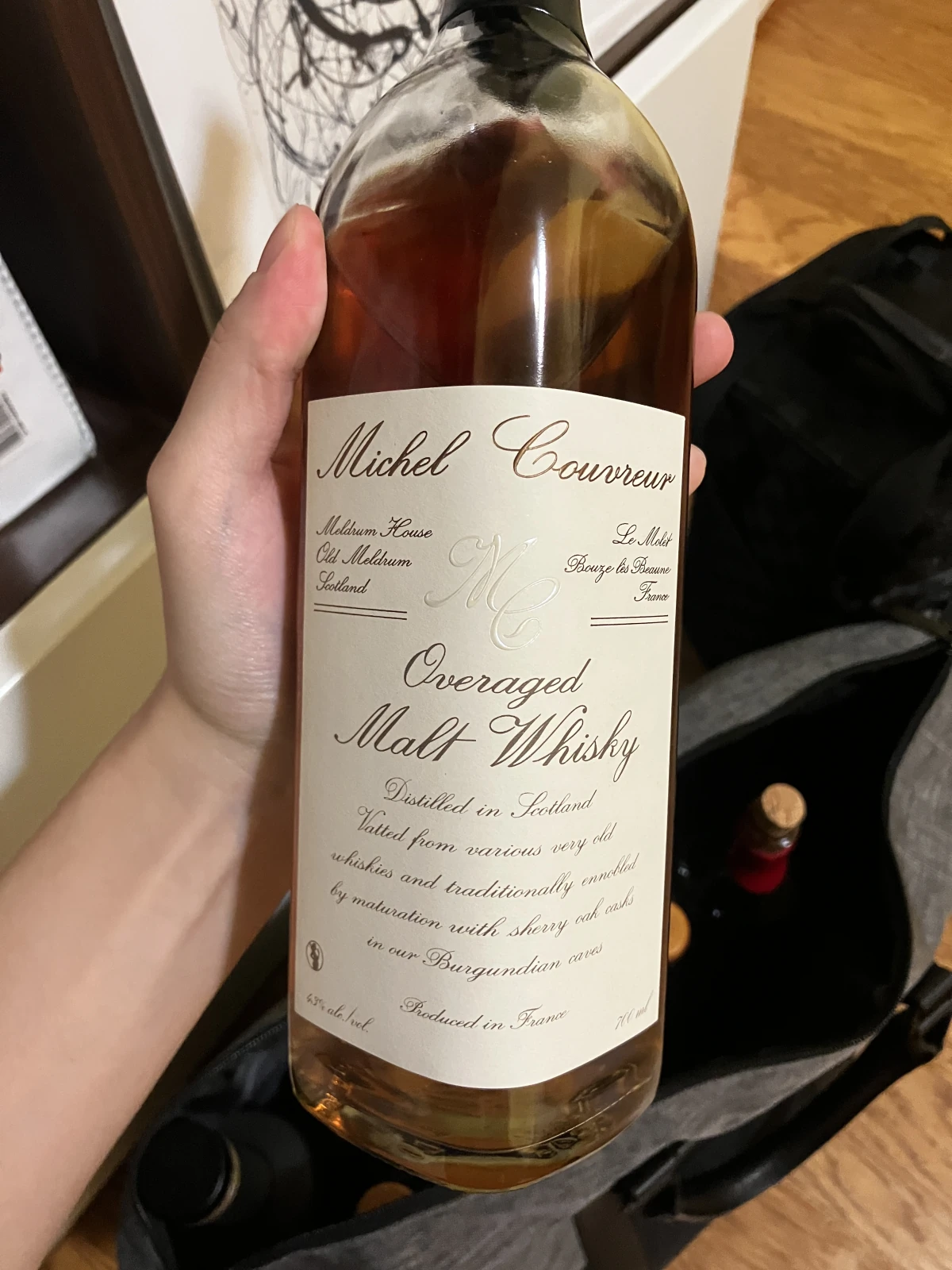 Michel Couvreur bottle