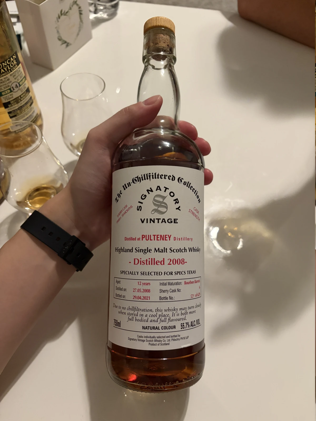 Pulteney 2008 bottle
