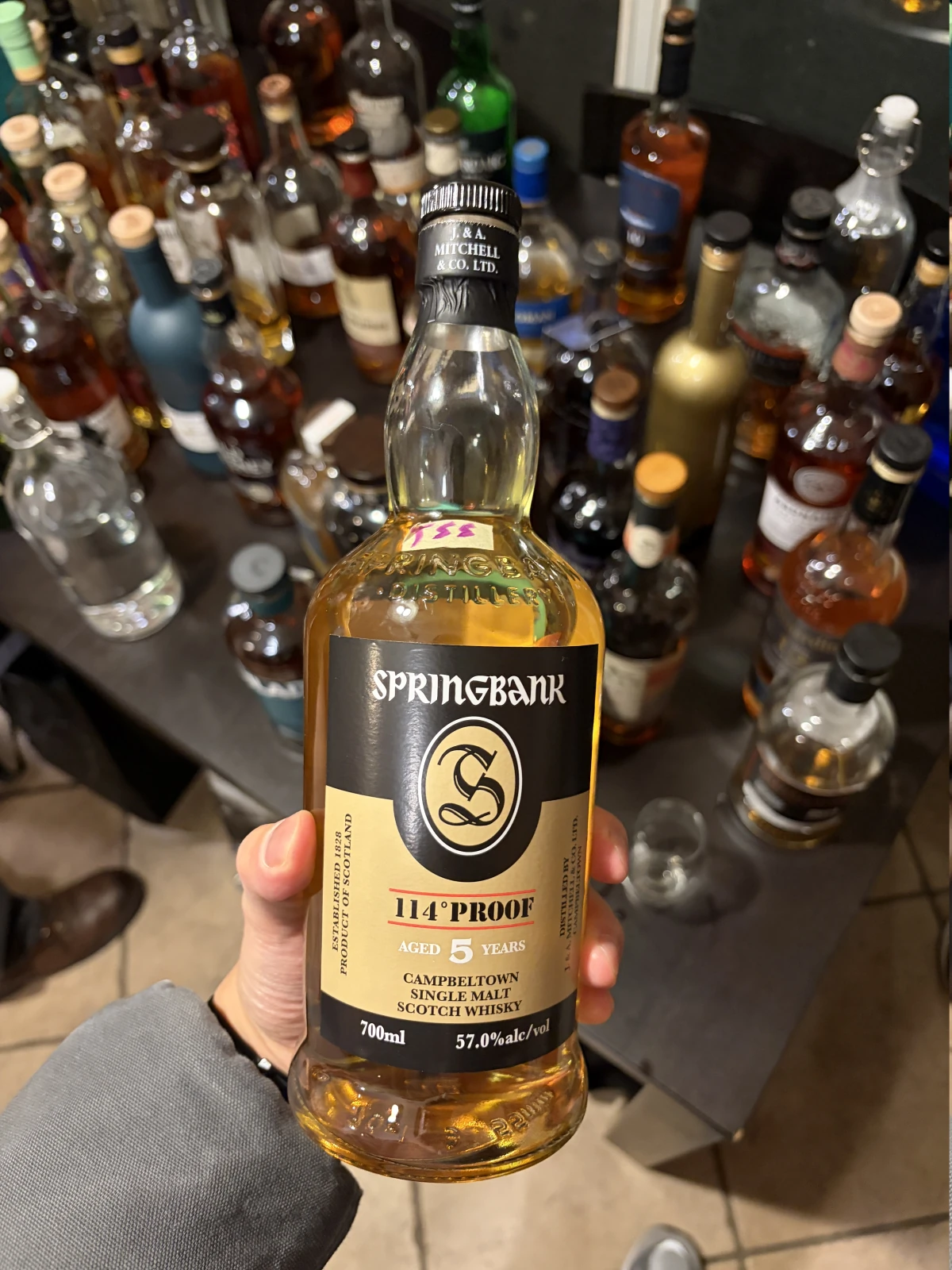 Springbank bottle
