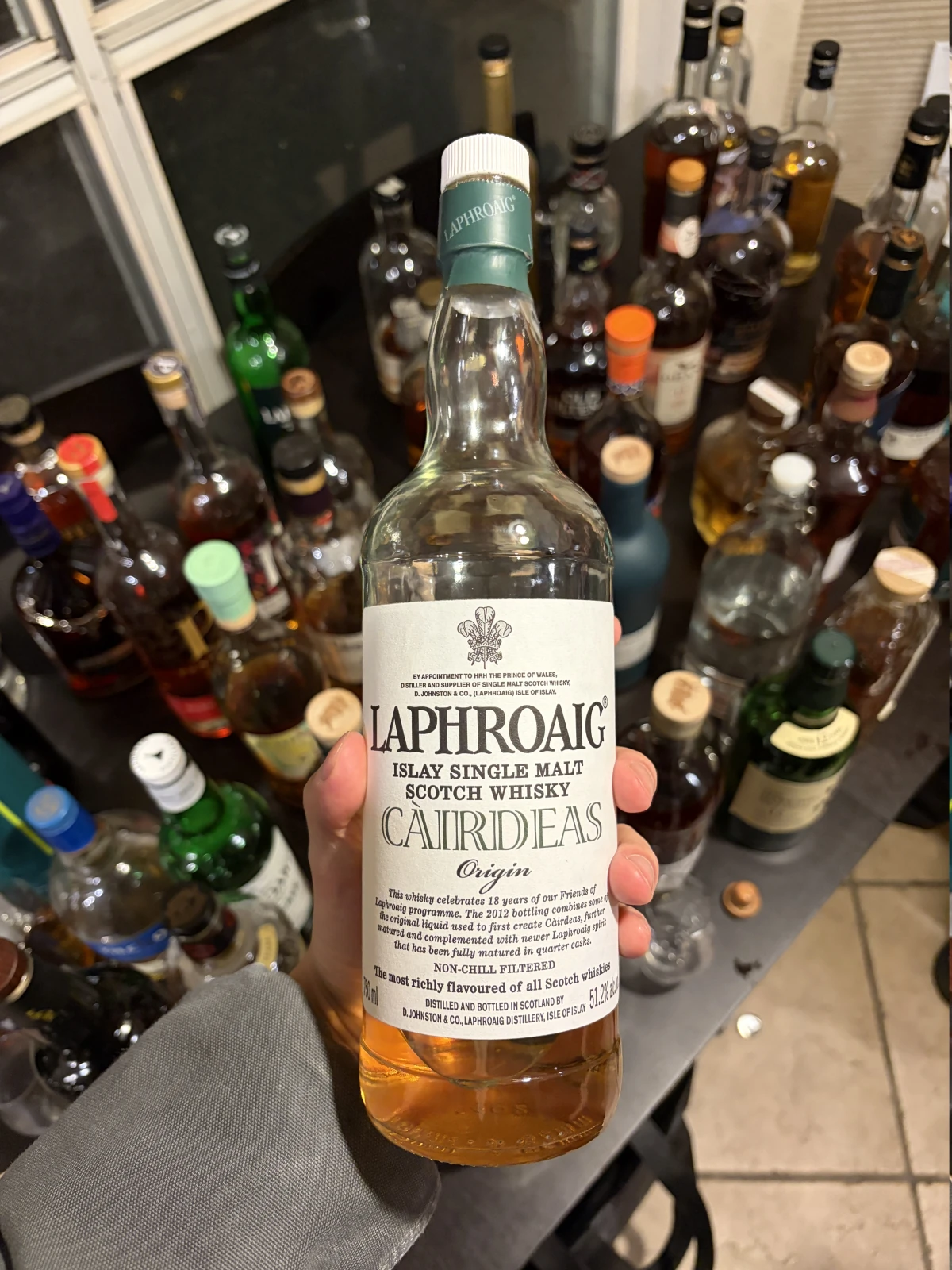 Laphroaig bottle