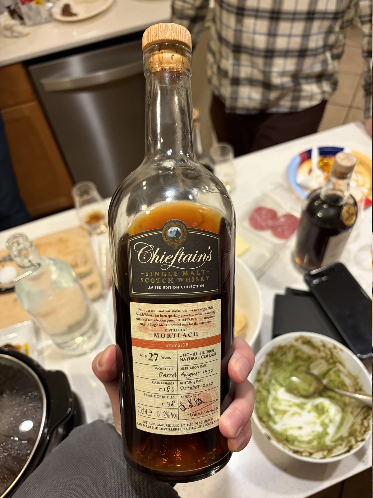 Mortlach 1990 bottle