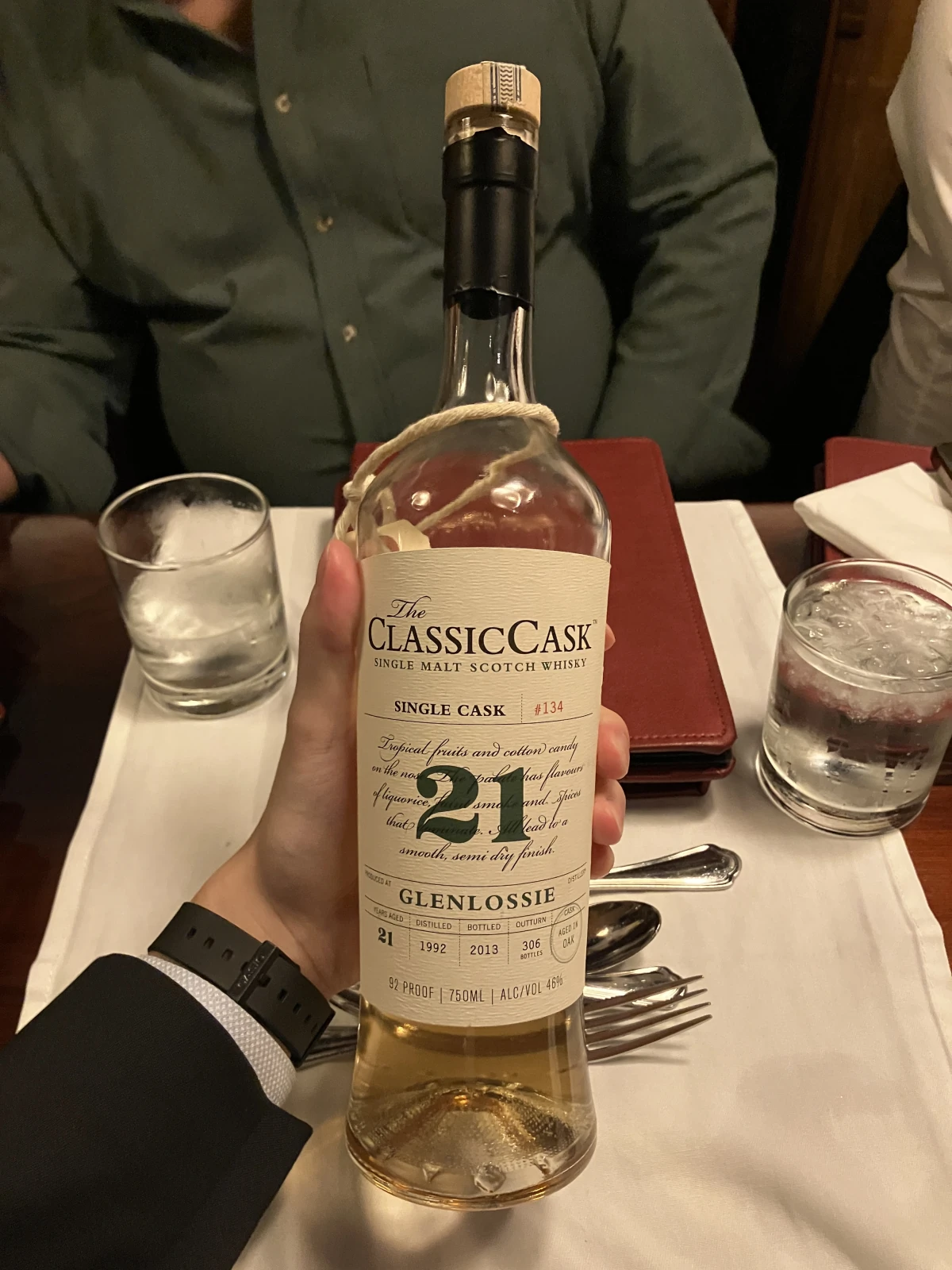 Glenlossie 1992 bottle