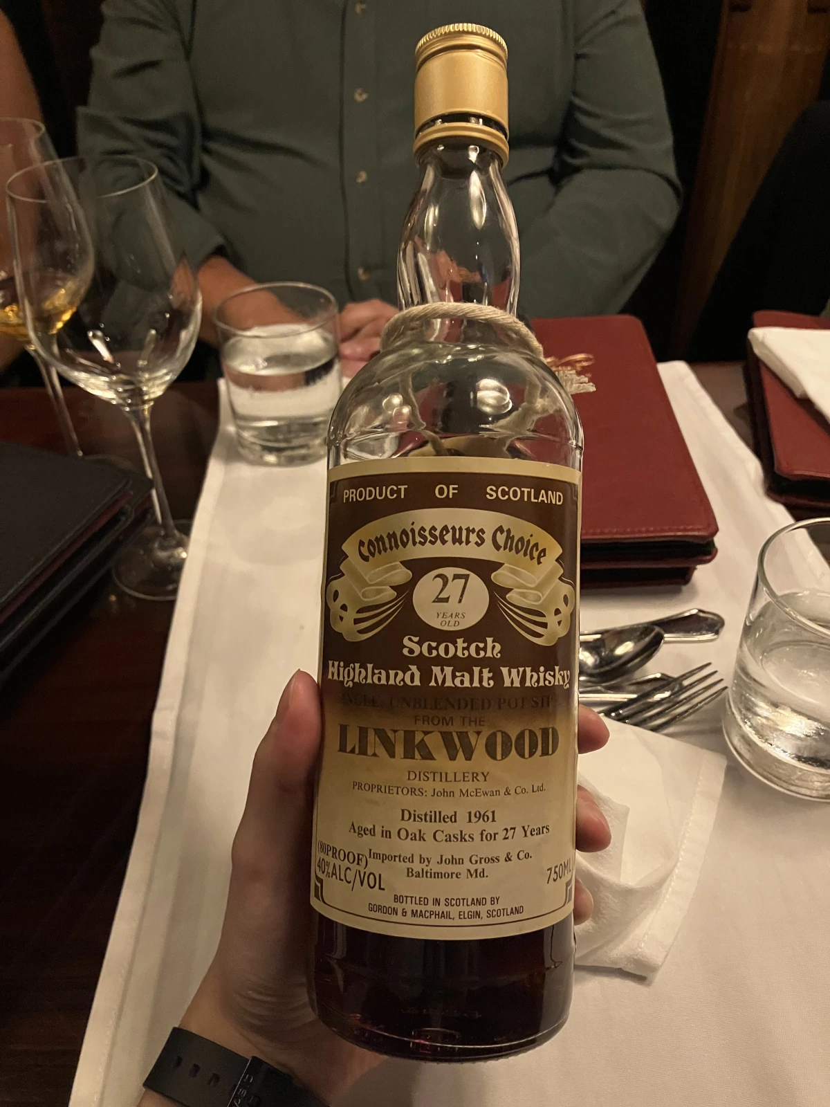 Linkwood 1961 bottle