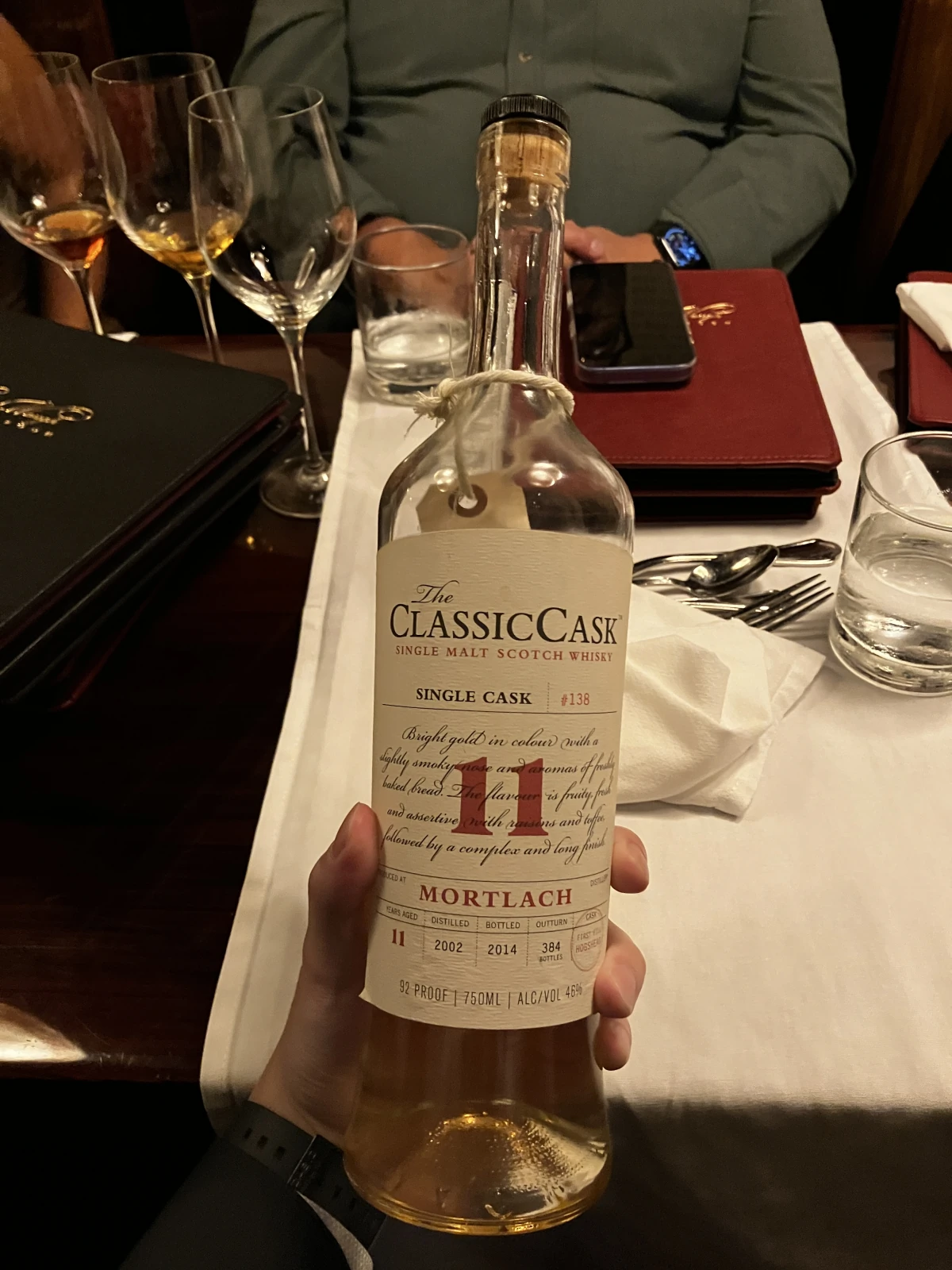Mortlach 2002 bottle