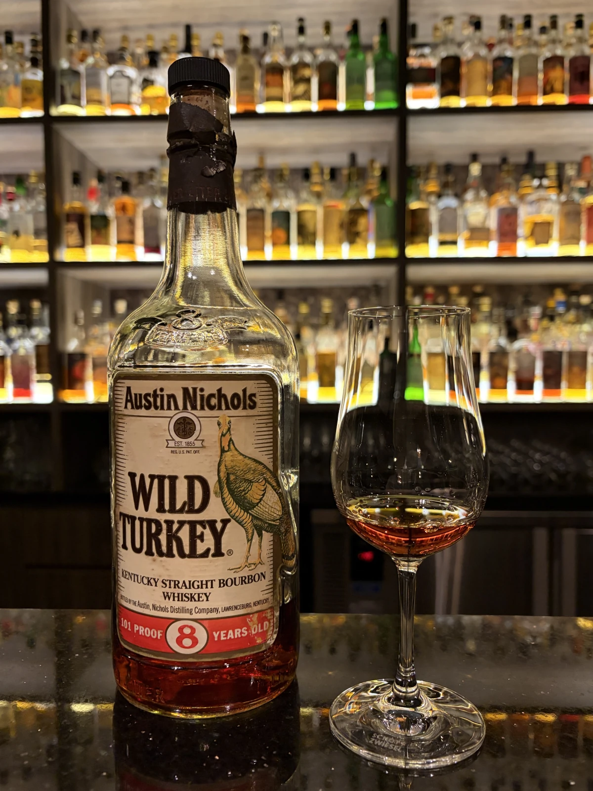 Wild Turkey 1990s bottle