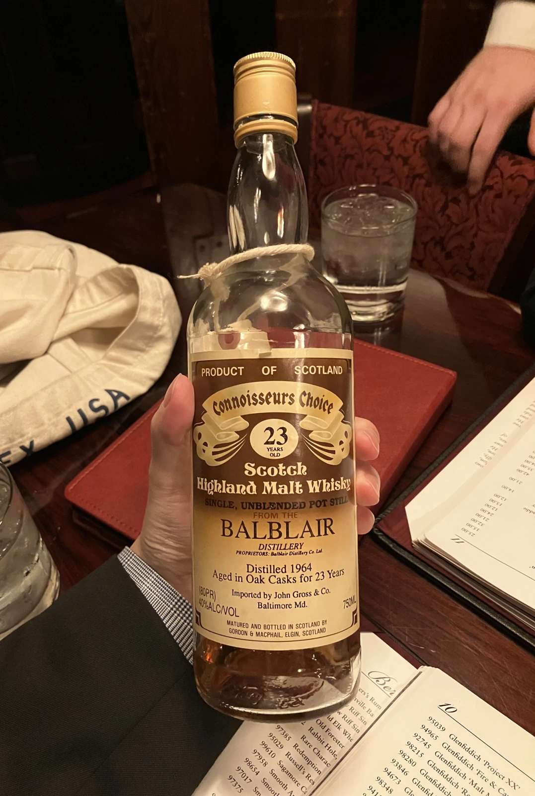 Balblair 1964 bottle