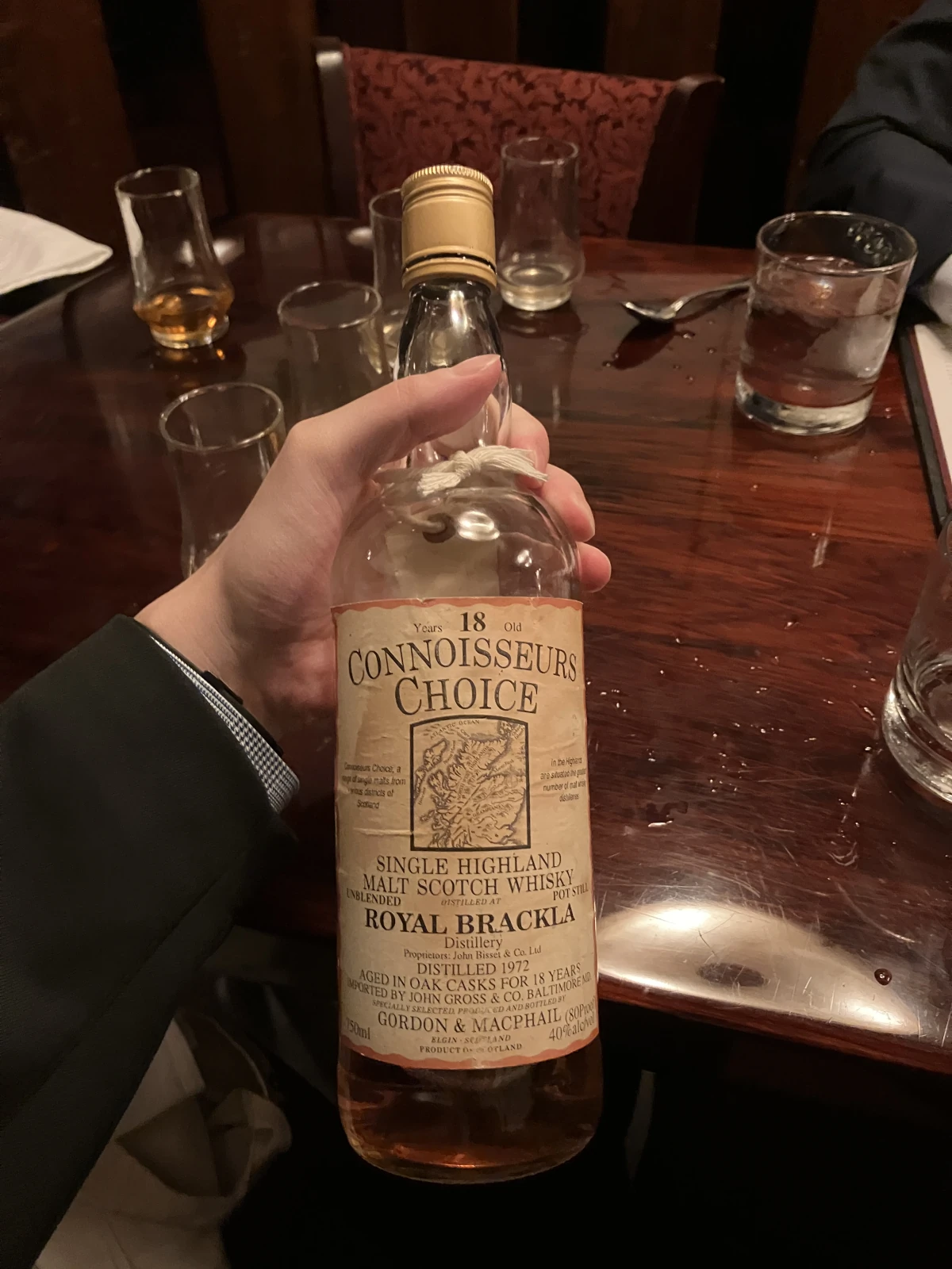 Royal Brackla 1972 bottle