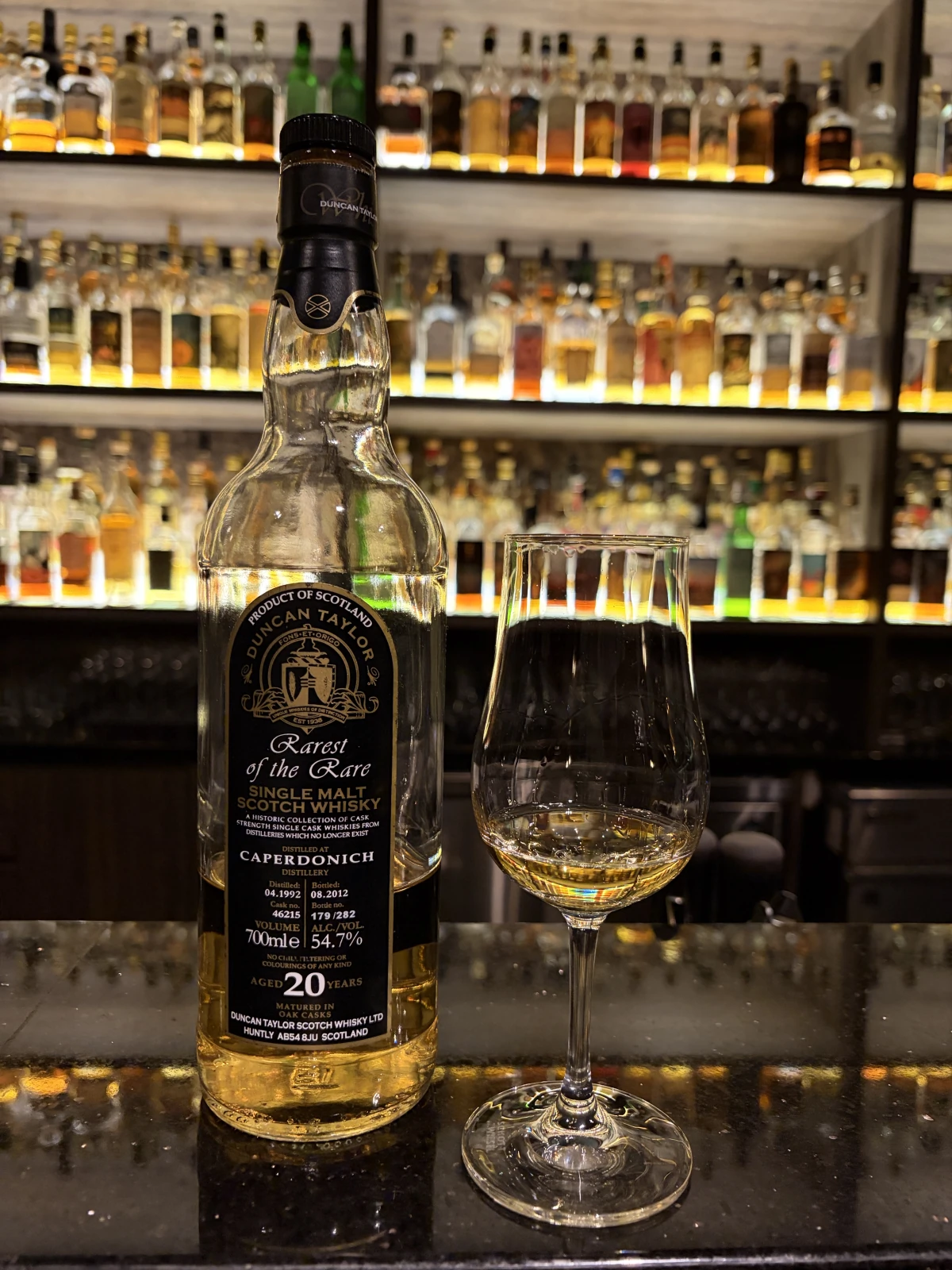 Caperdonich 1992 bottle