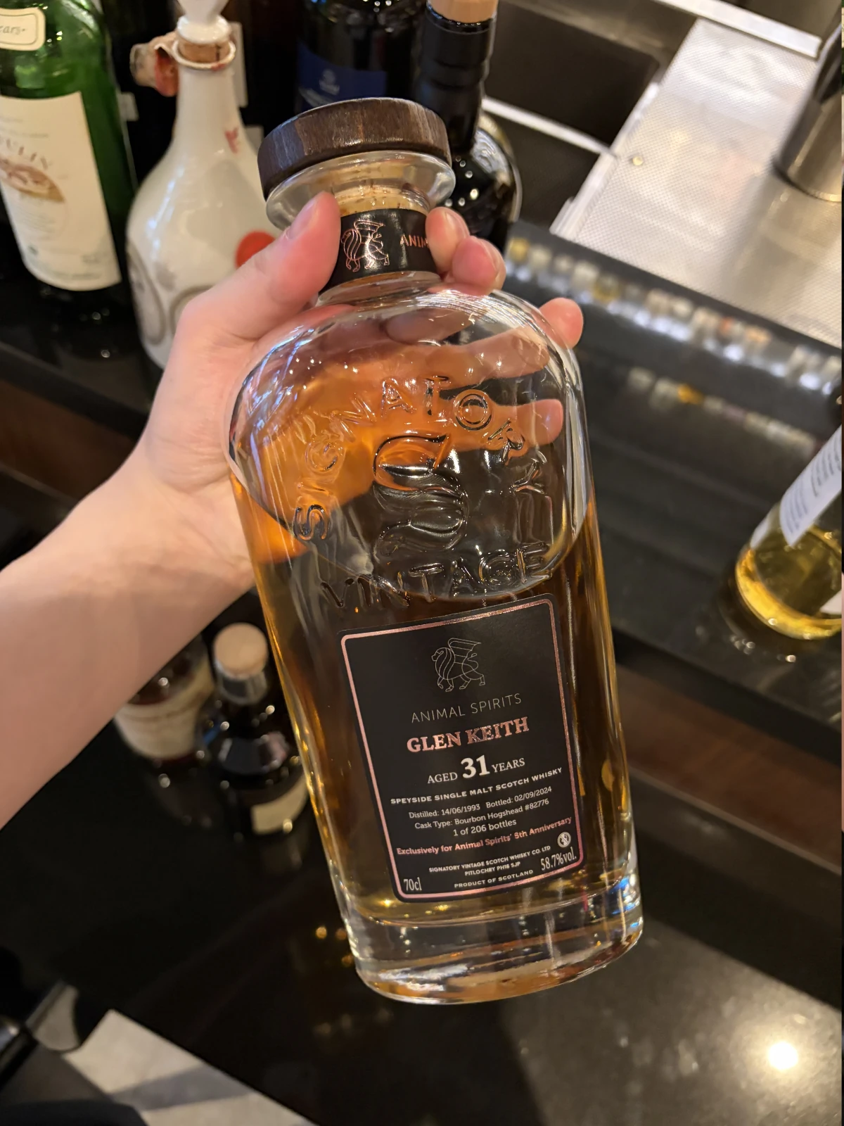 Glen Keith 1993 bottle