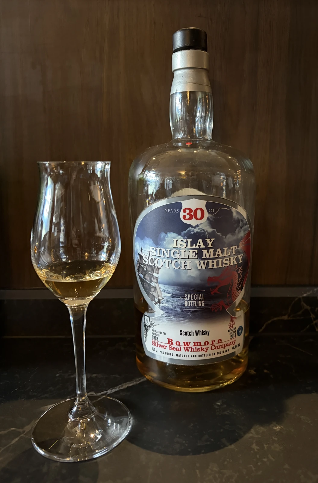 Bowmore 1983 bottle