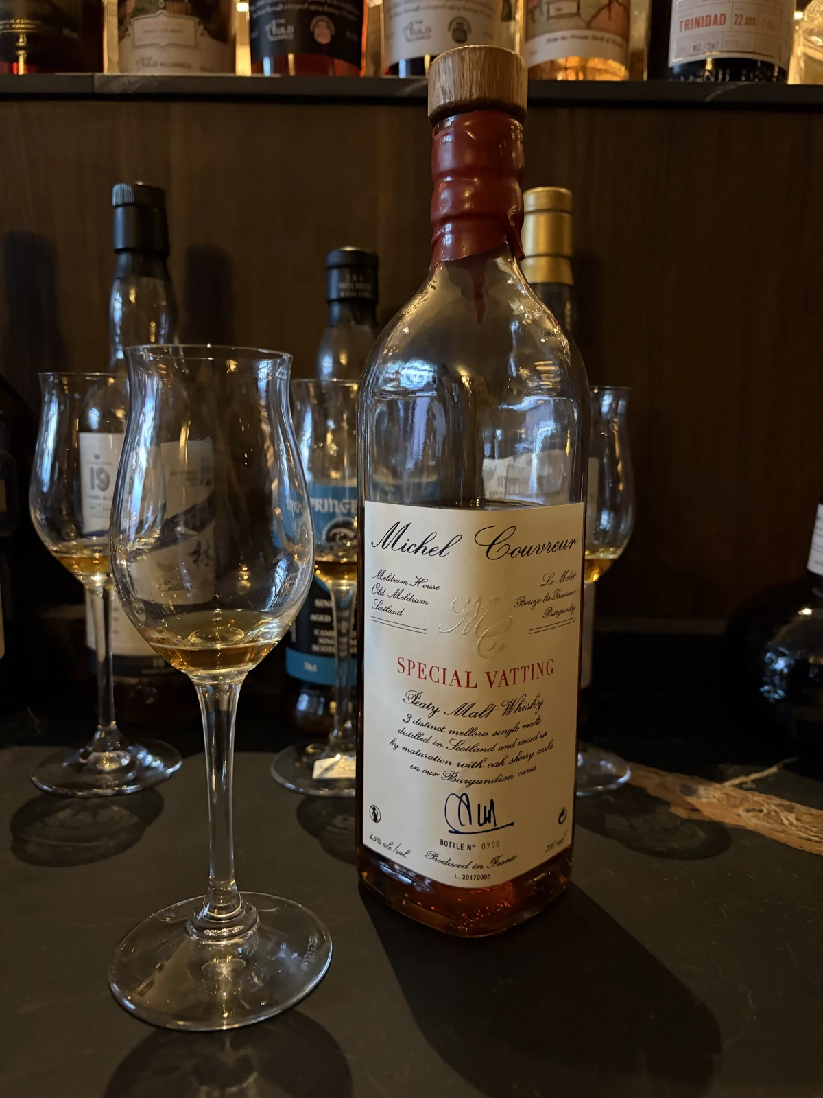 Michel Couvreur bottle