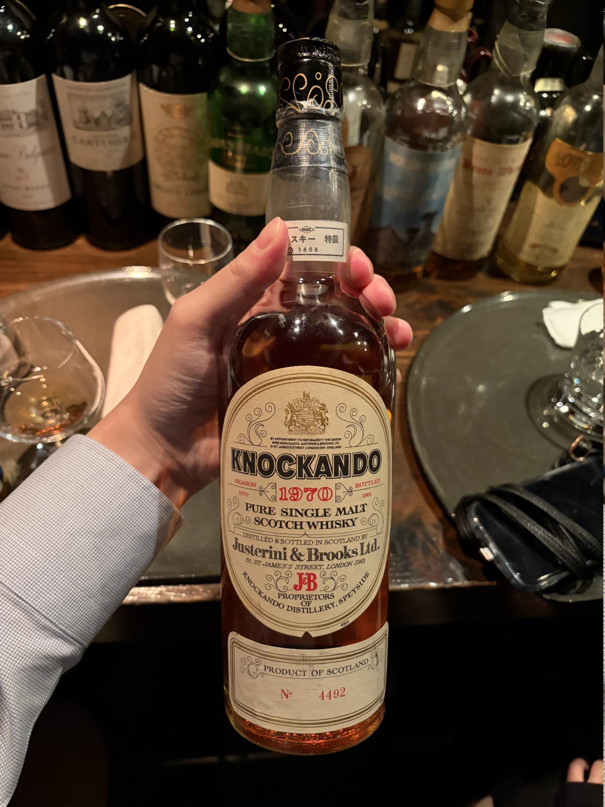 Knockando 1970 bottle