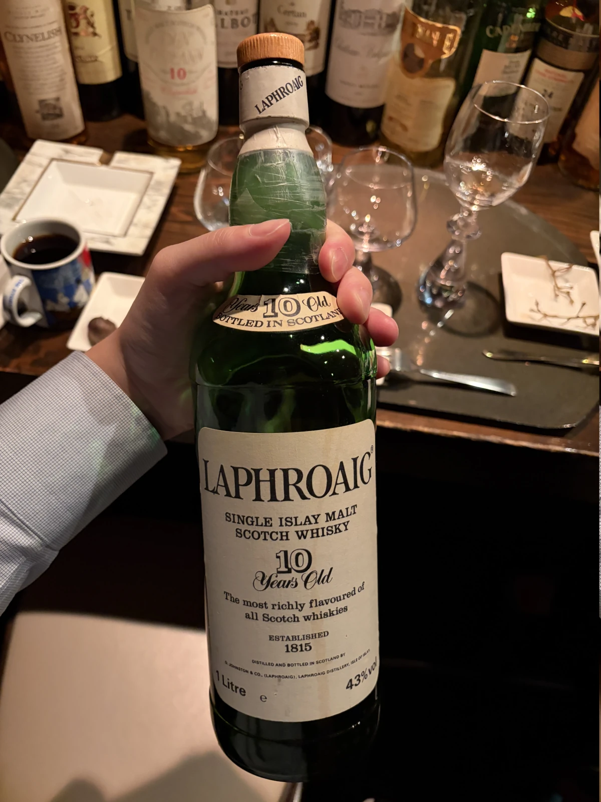 Laphroaig 1980s bottle