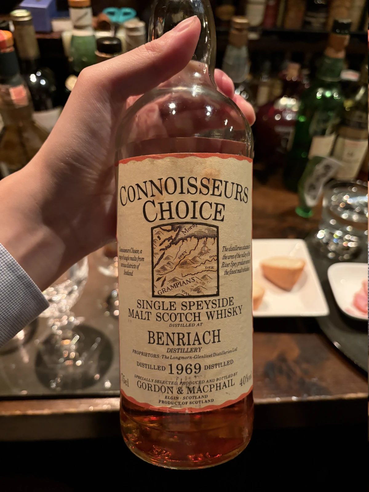 BenRiach 1969 bottle