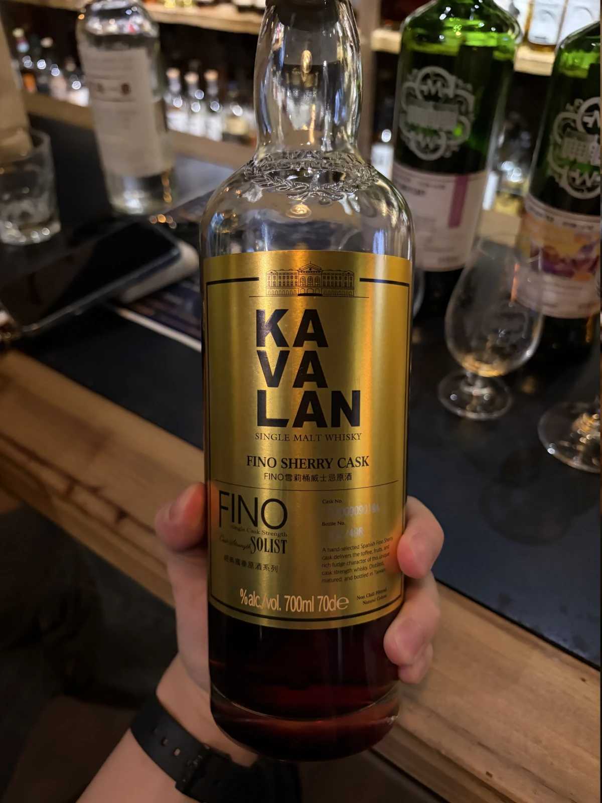 Kavalan bottle