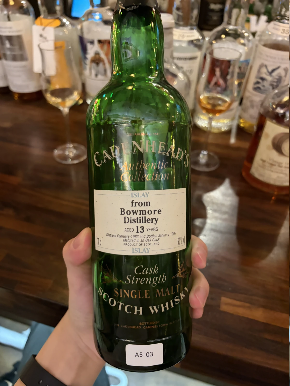 Bowmore 1983 bottle