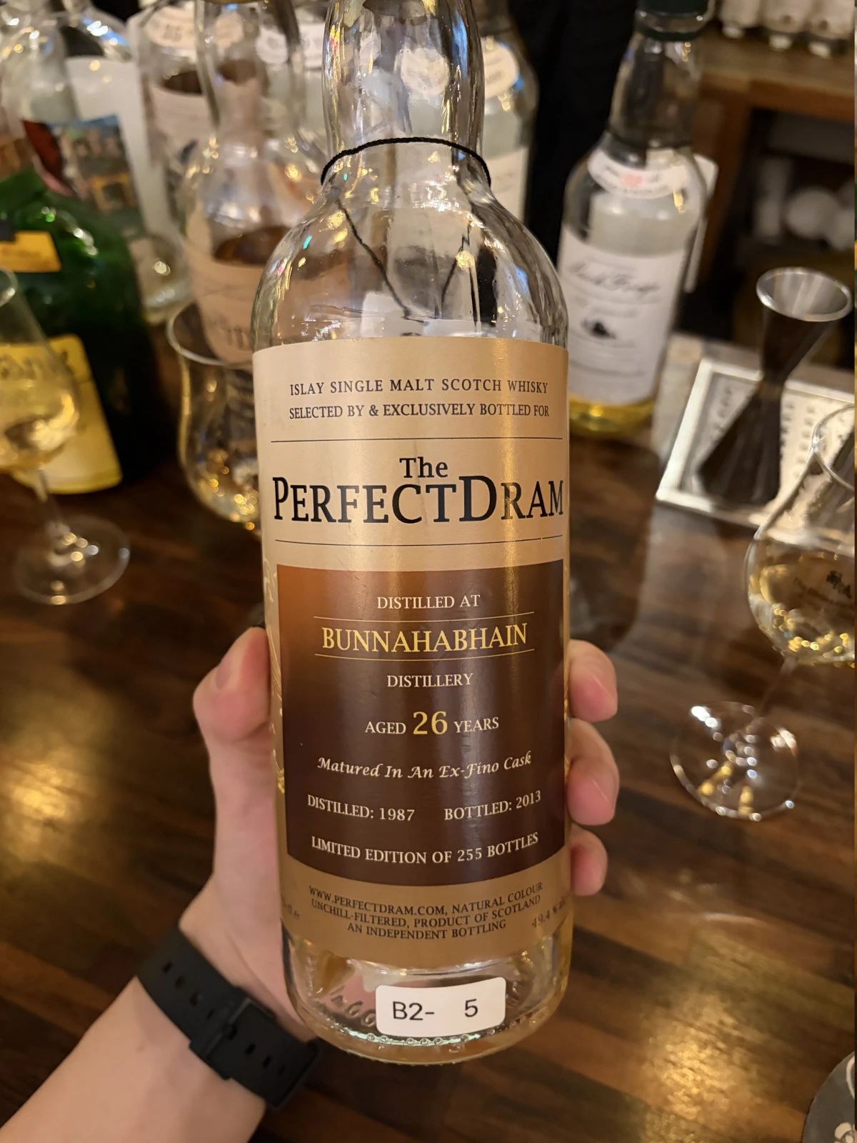 Bunnahabhain 1987 bottle