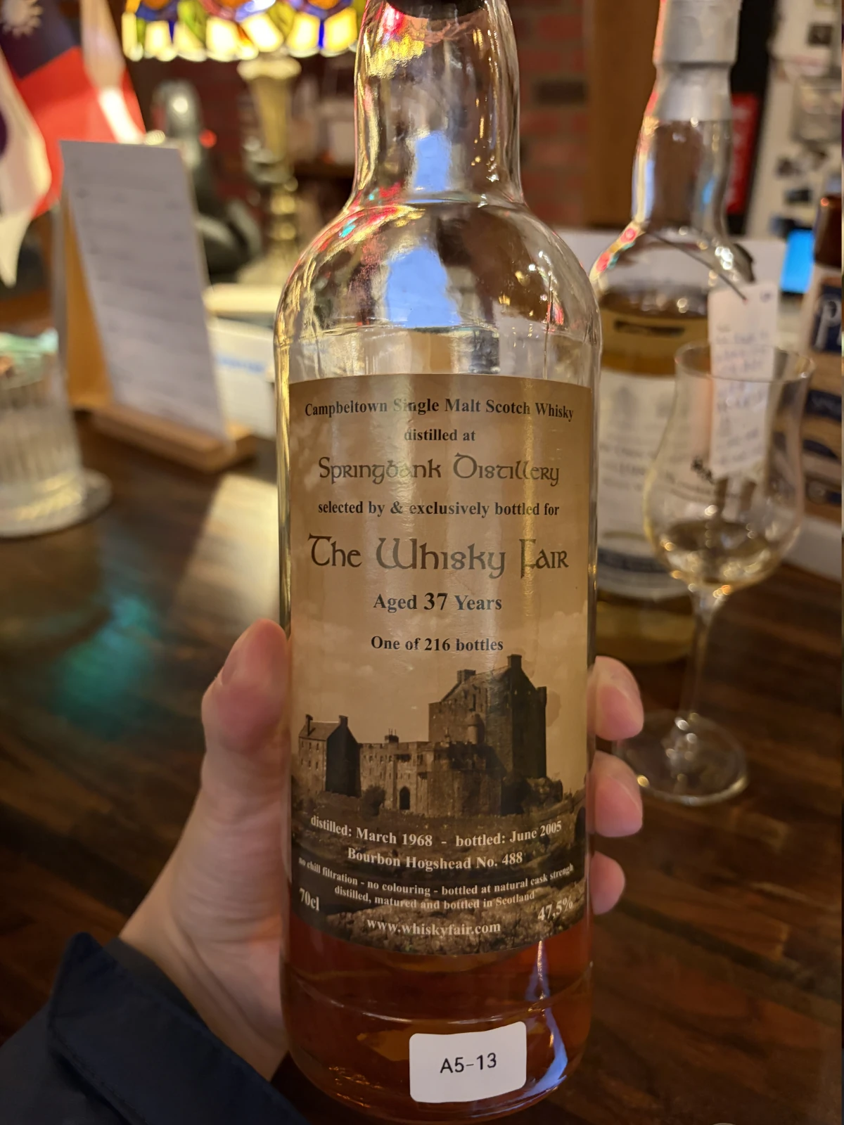 Springbank 1968 bottle