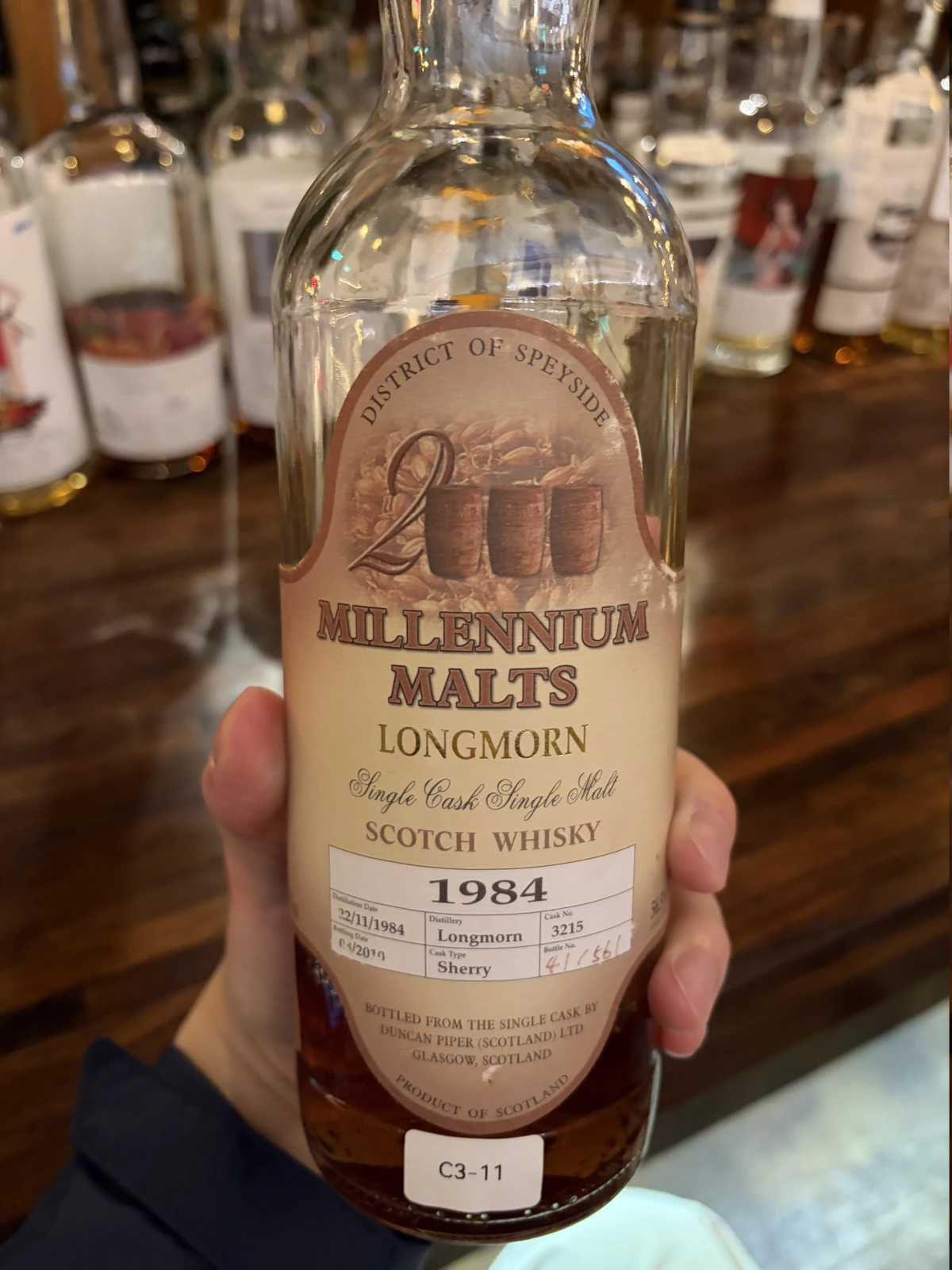 Longmorn 1984 bottle