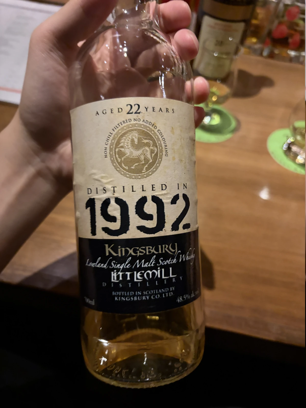 Littlemill 1992 bottle