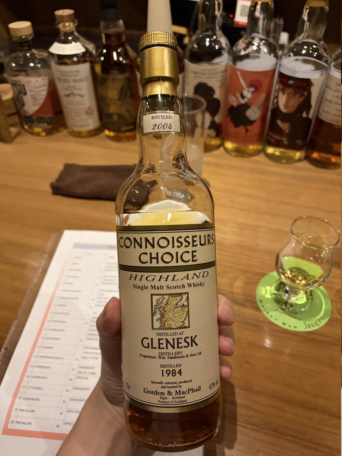 Glenesk 1984 bottle