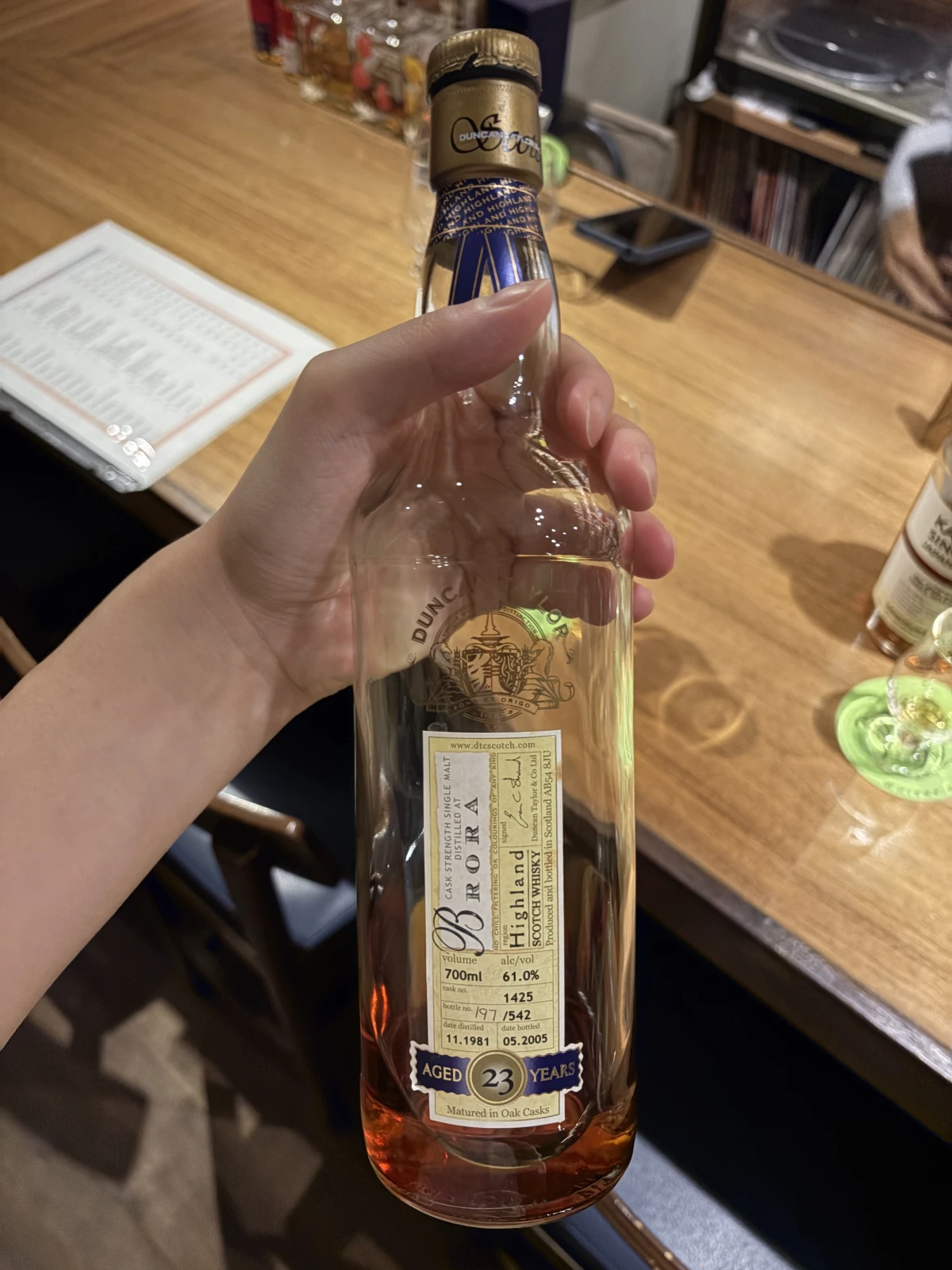 Brora 1981 bottle