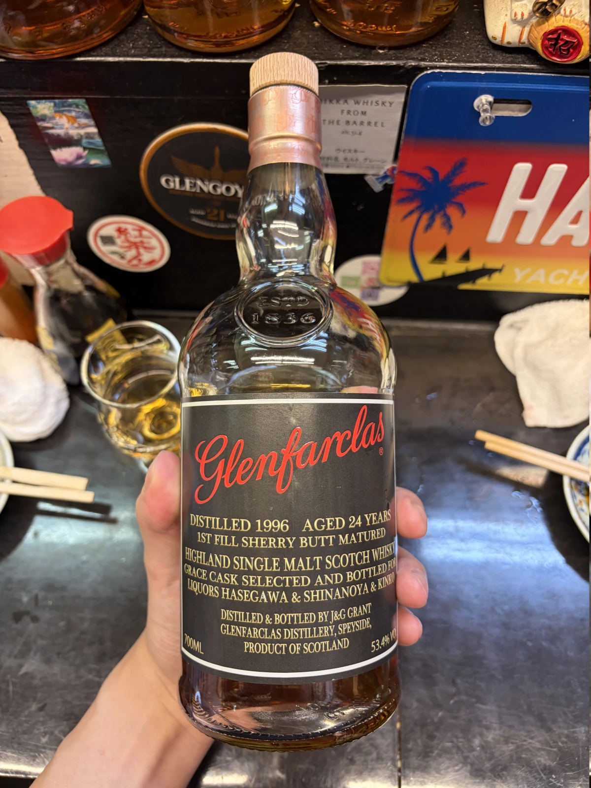 Glenfarclas 1996 bottle