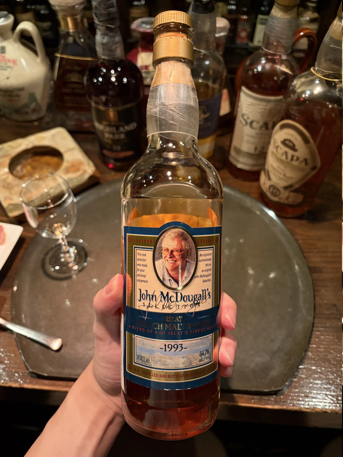 John McDougall's Islay Malt Blend 1993 bottle