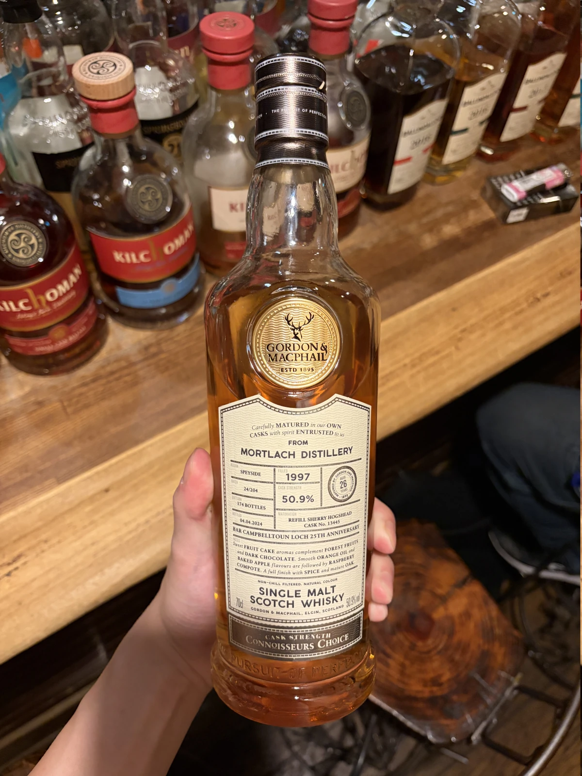 Mortlach 1997 bottle