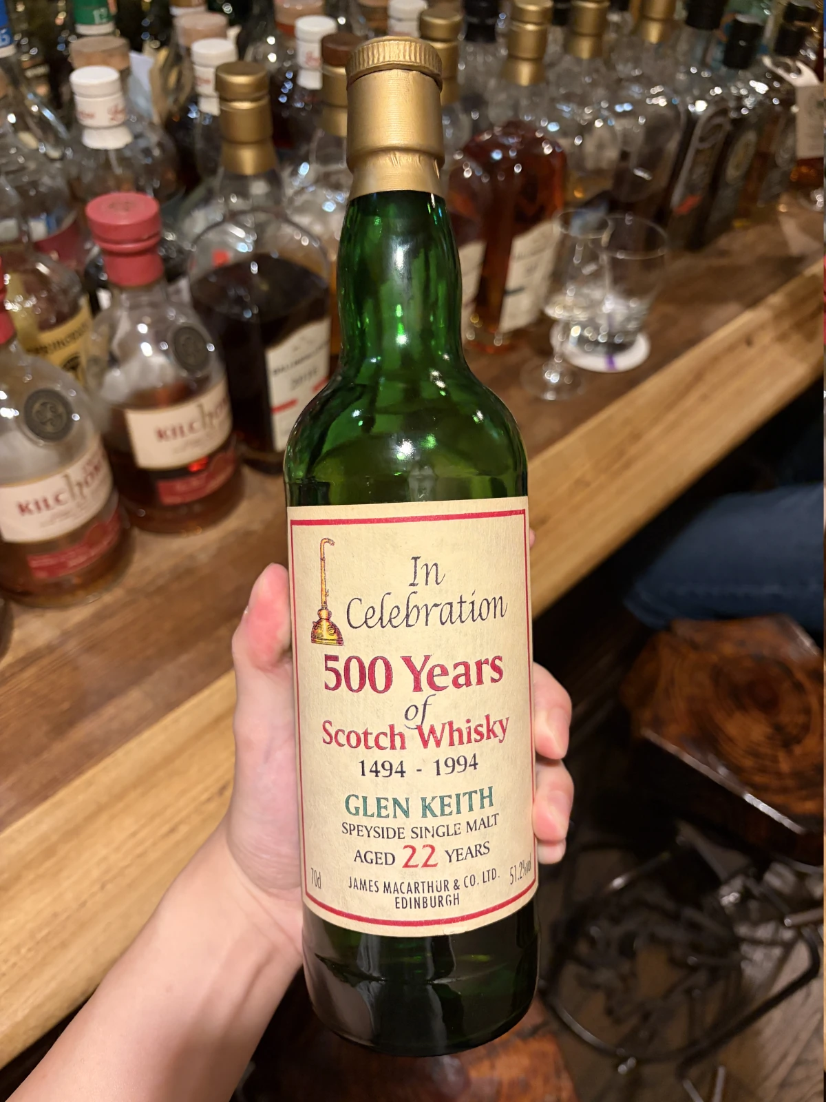 Glen Keith 1972 bottle