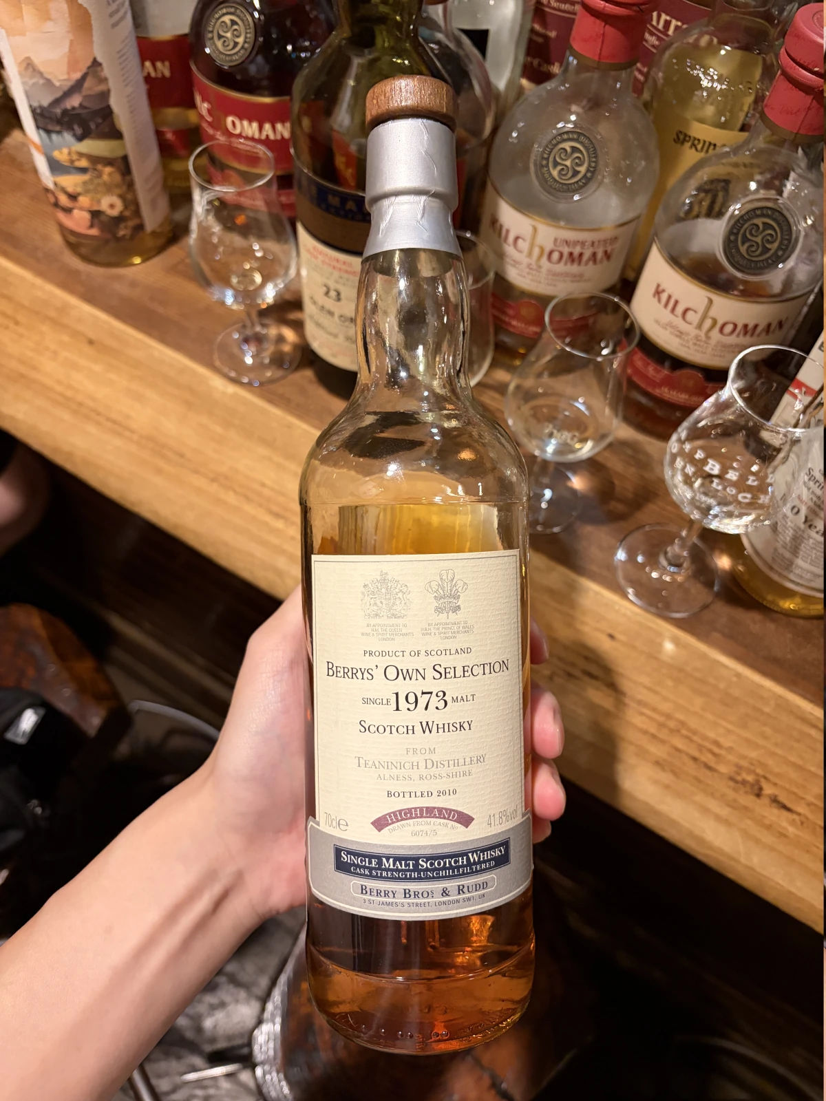 Teaninich 1973 bottle