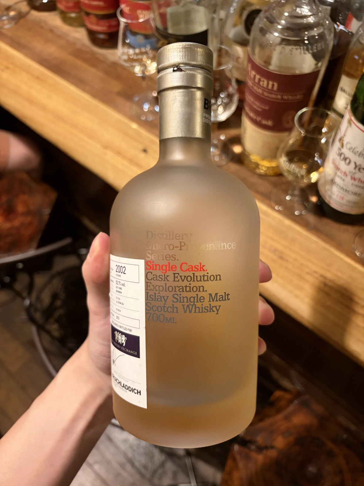 Bruichladdich 2002 bottle