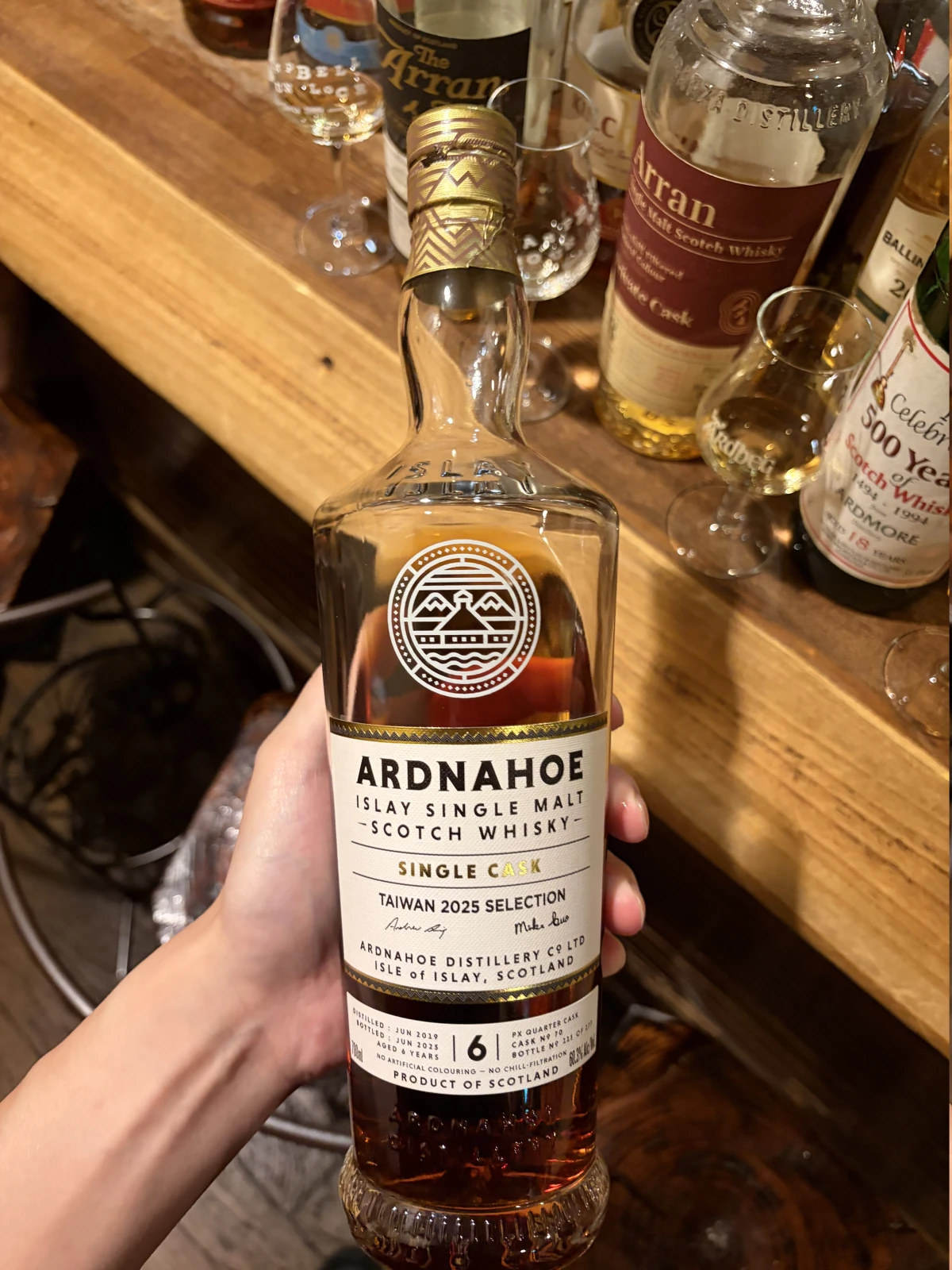 Ardnahoe 2019 bottle