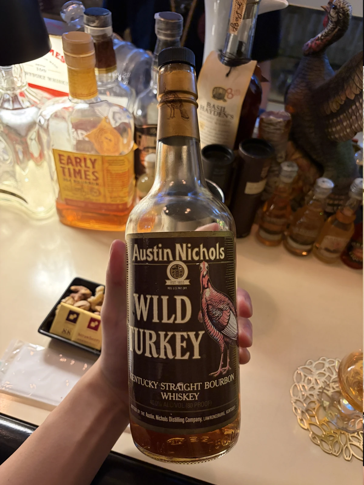 Austin Nichols Wild Turkey bottle