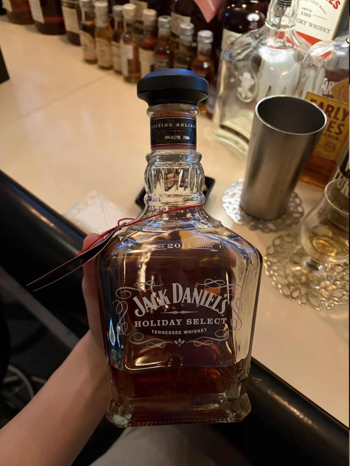 Jack Daniel's Holiday Select 2011 bottle