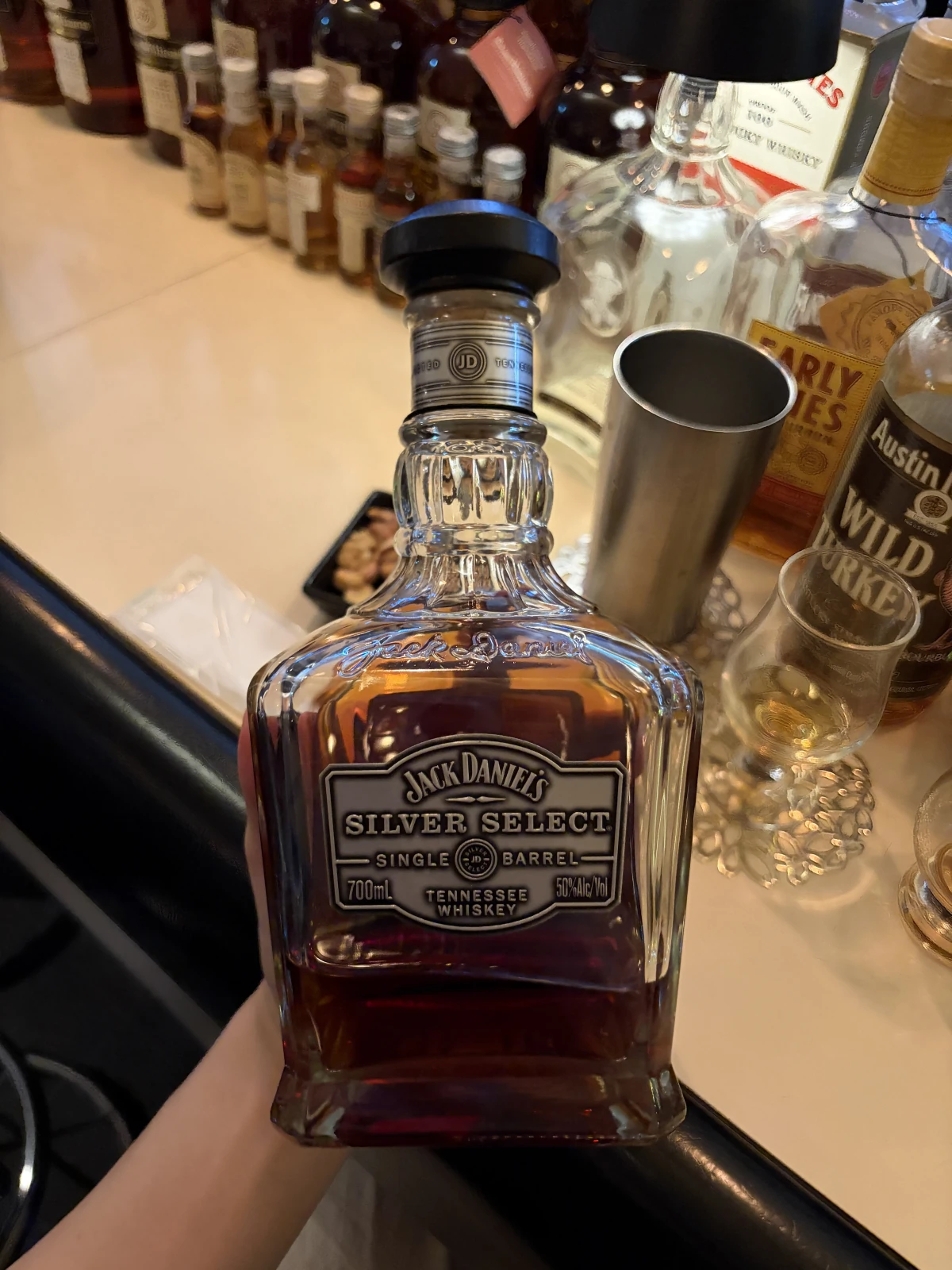 Jack Daniel's Silver Select bottle