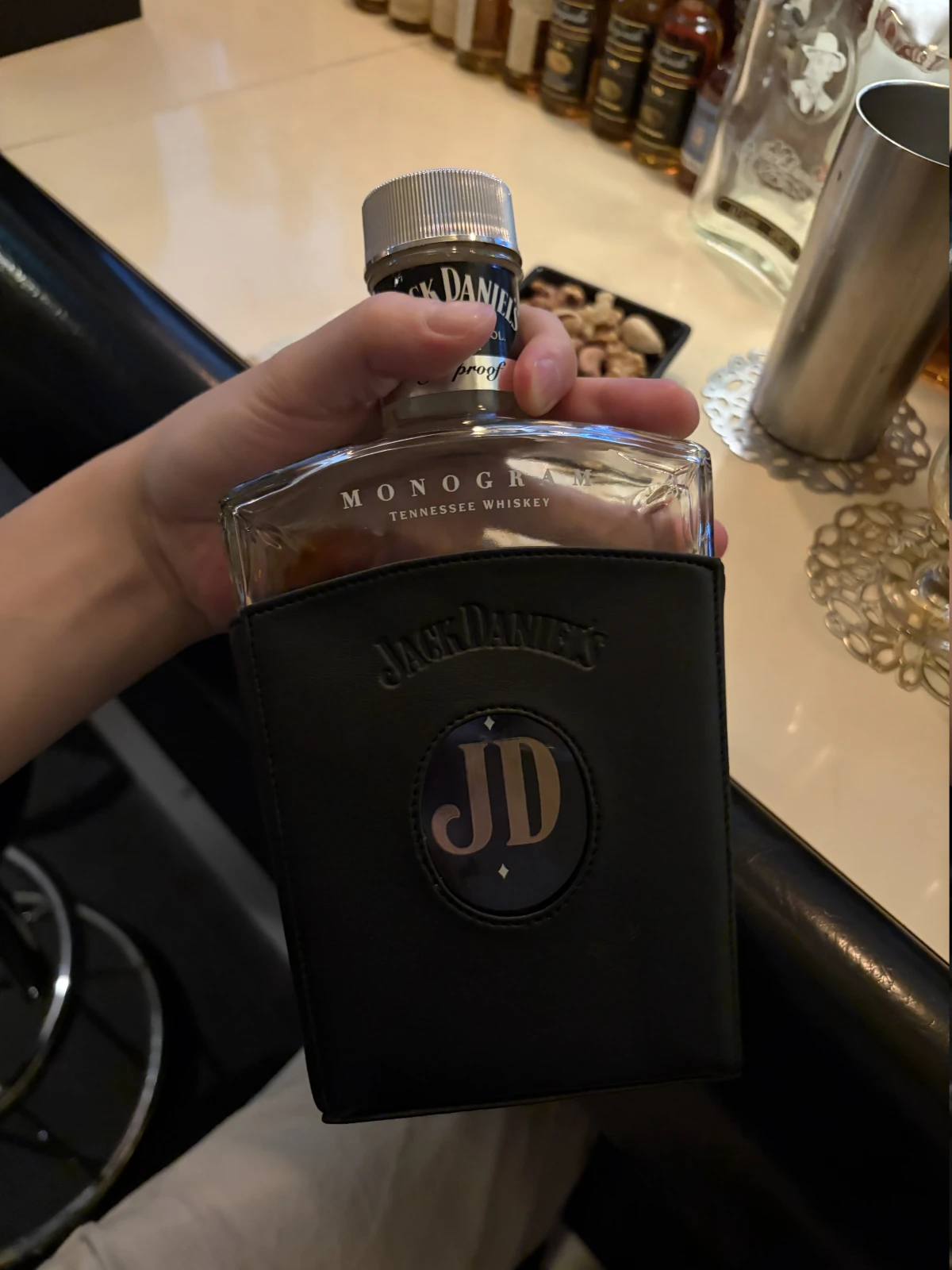 Jack Daniel's Monogram bottle