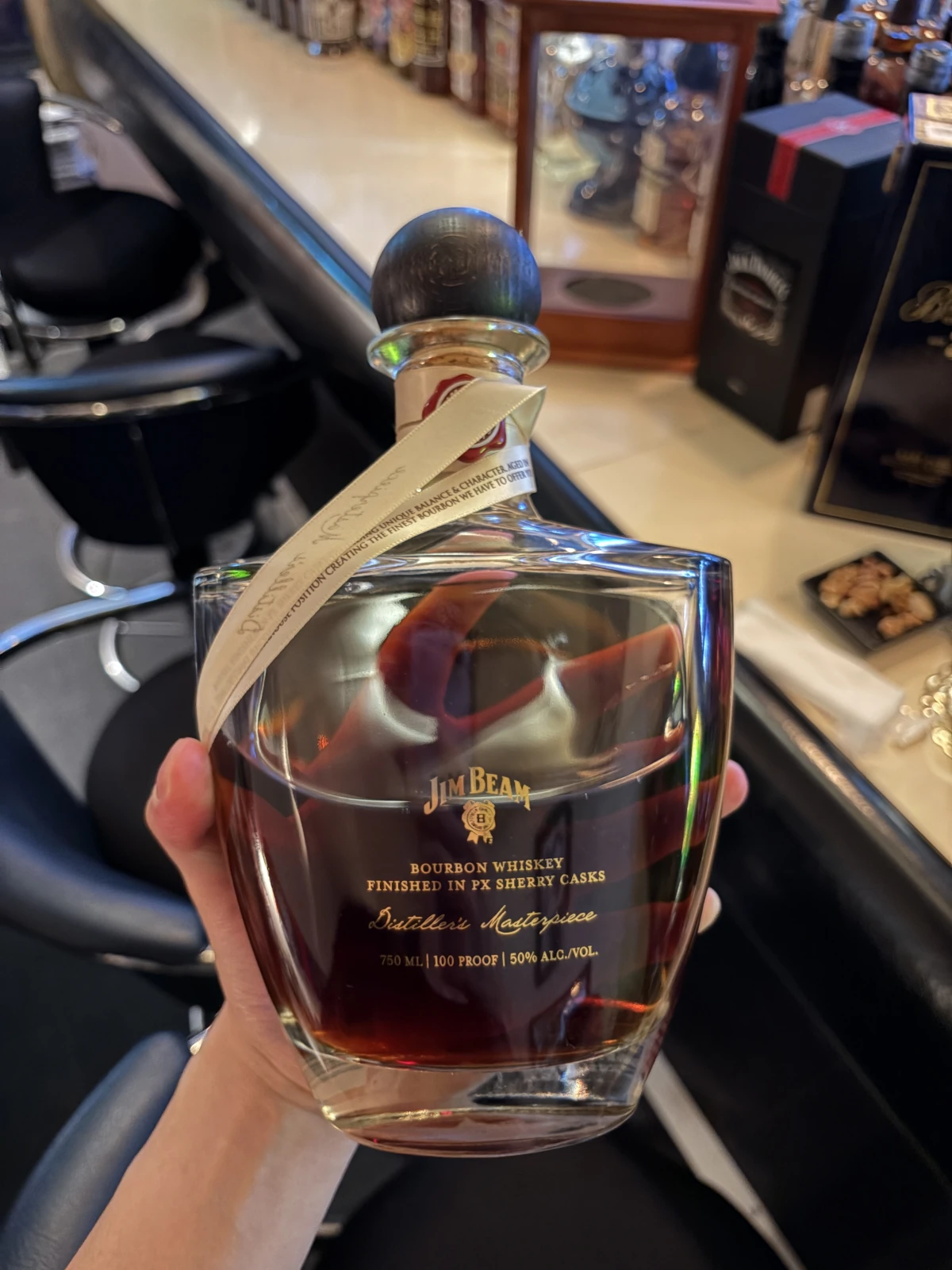 Jim Beam Distiller's Masterpiece bottle
