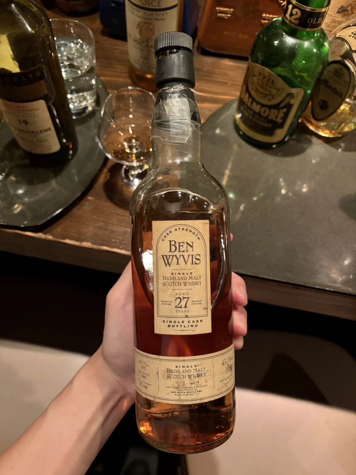 Ben Wyvis 1972 bottle