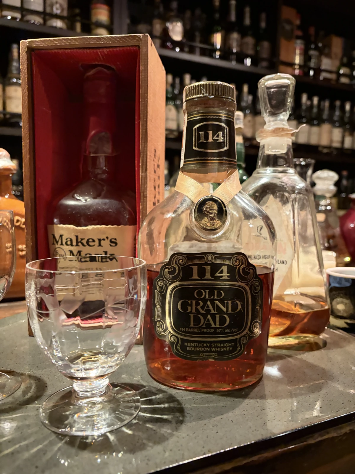 Old Grand-Dad 1990s bottle